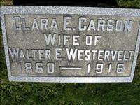 Westervelt, Clara E. (Carson)